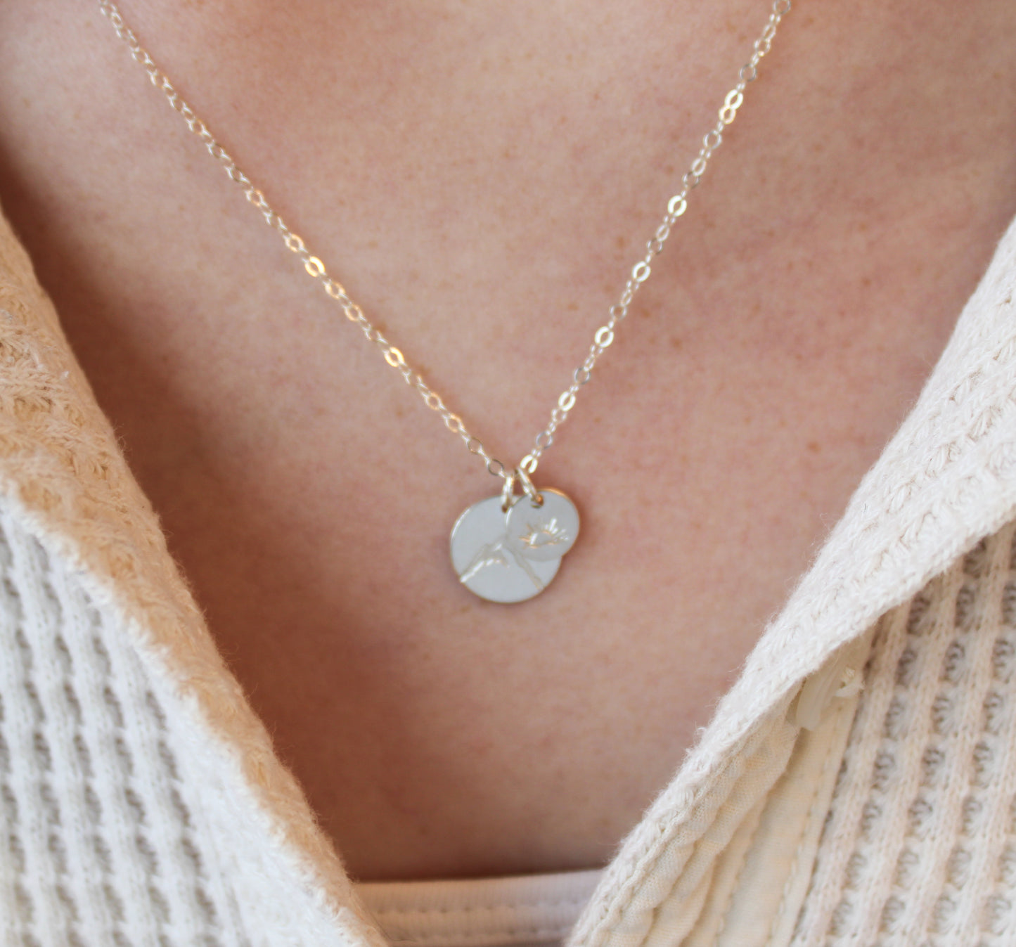 Sterling Silver Mountain Necklace