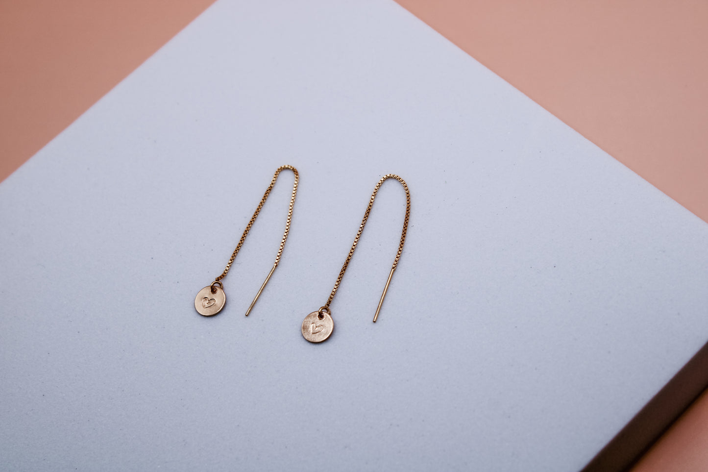 Custom Gold-Filled Threader Earrings