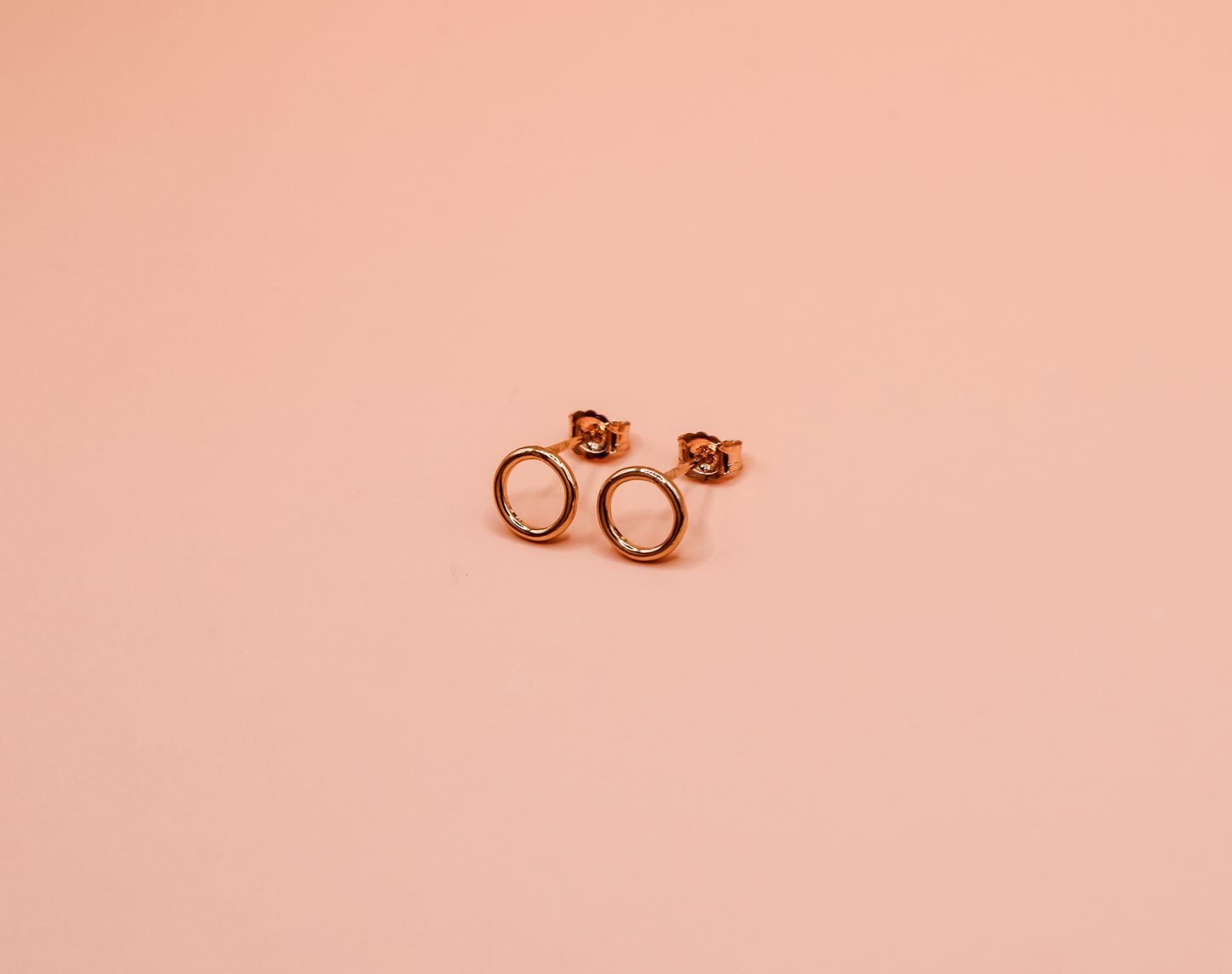 Open Circle Studs