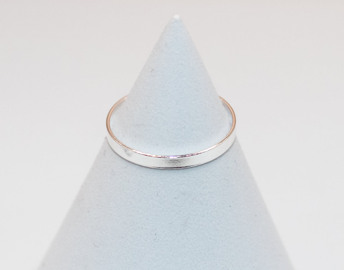 Sterling Silver Flat Stacking Ring