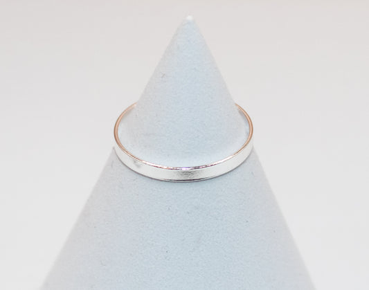 Sterling Silver Flat Stacking Ring