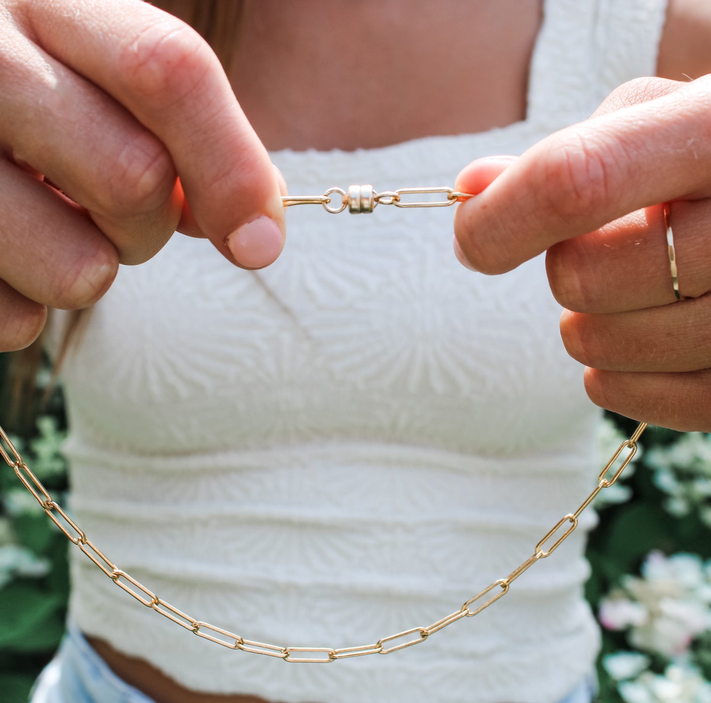 Paper Clip Necklace