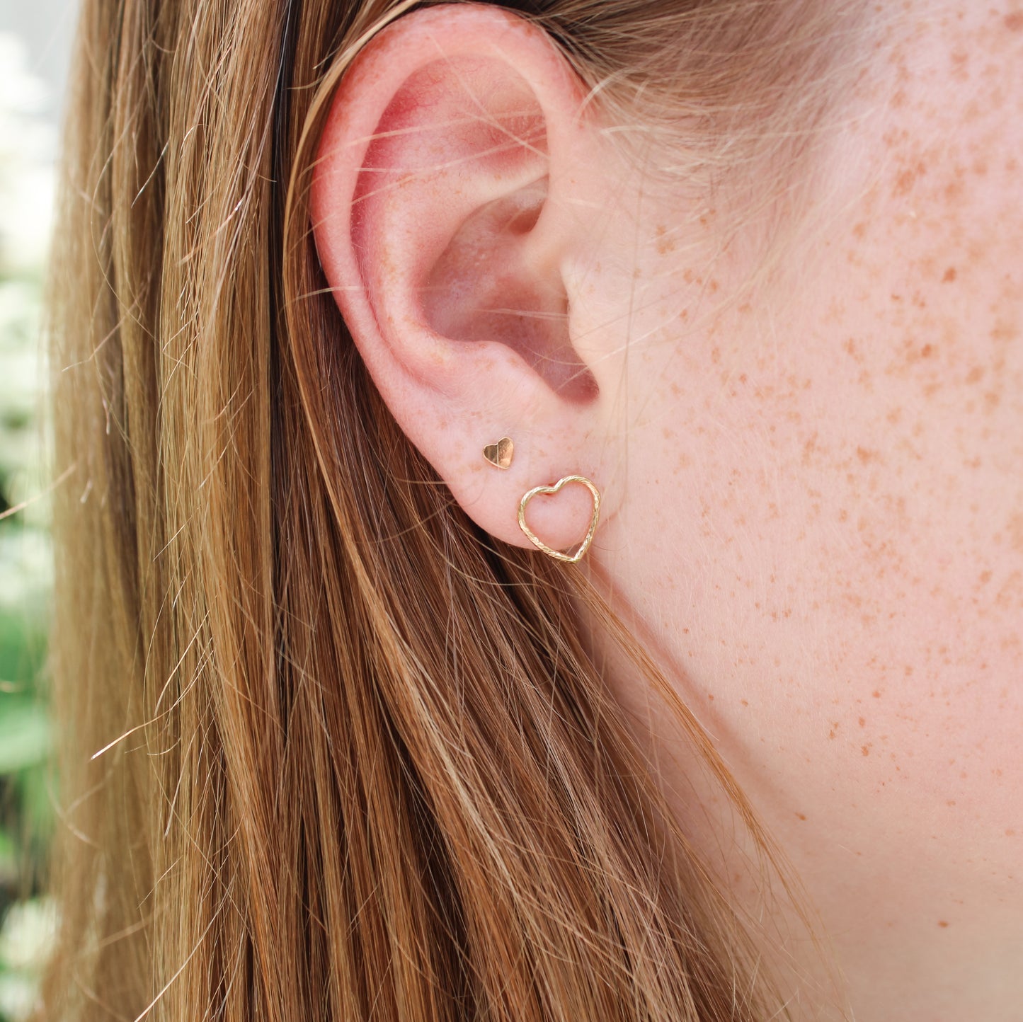 Sparkle Heart Earrings